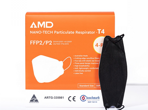 AMD NANO-TECH P2 Respirator Face Masks Packet of 10 Masks